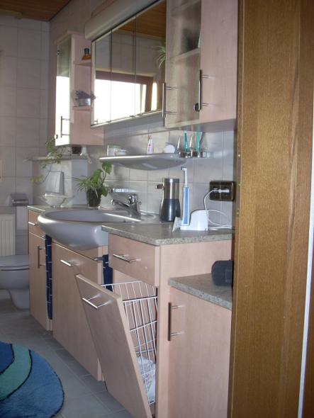 Badmöbel in Dekor Mainau Birke (Hegenach)